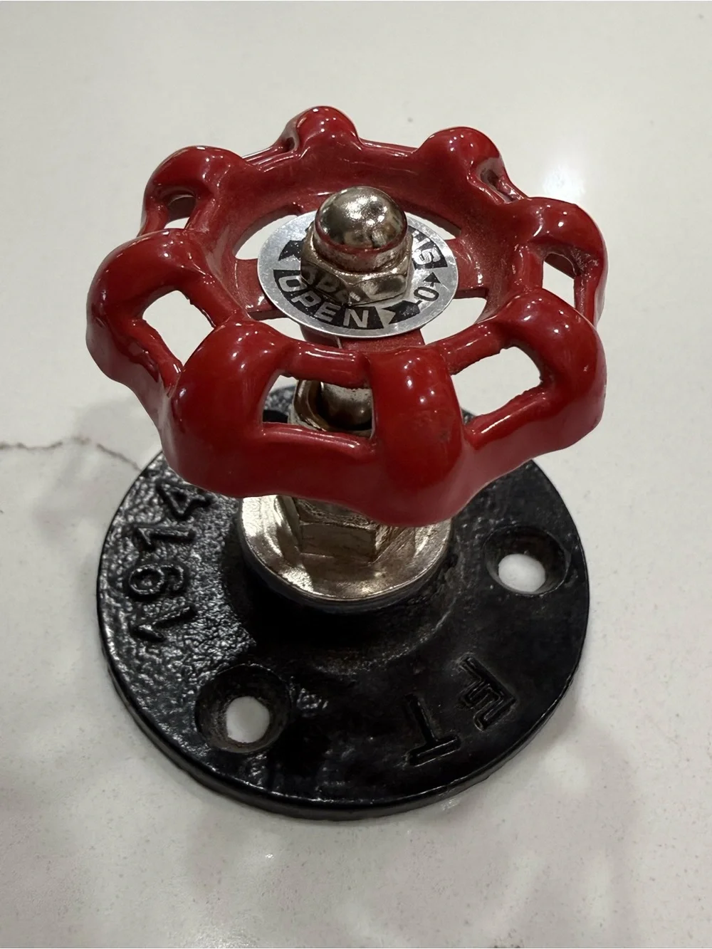 ✨ Set of 3 Industrial Steampunk Wall Hooks / Hardware Knobs ✨